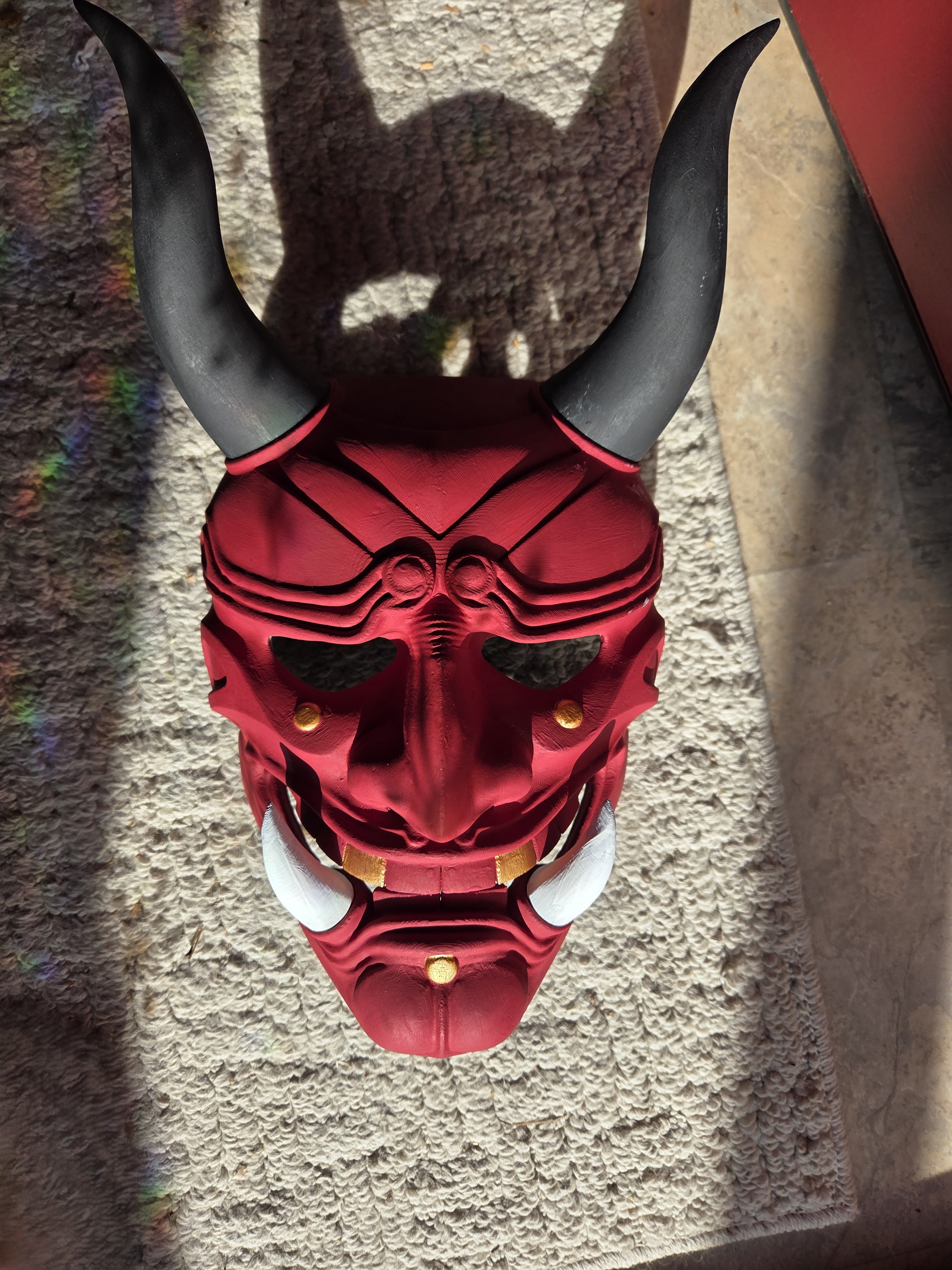White Death Oni Mask | PLA 3D Print